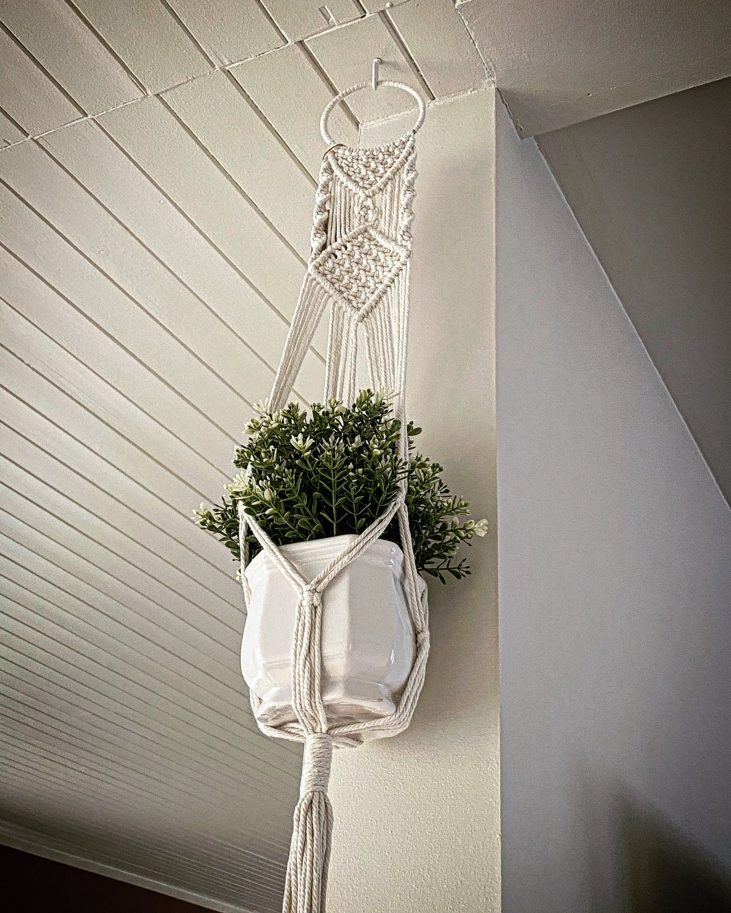 Macramé plöntuhengi