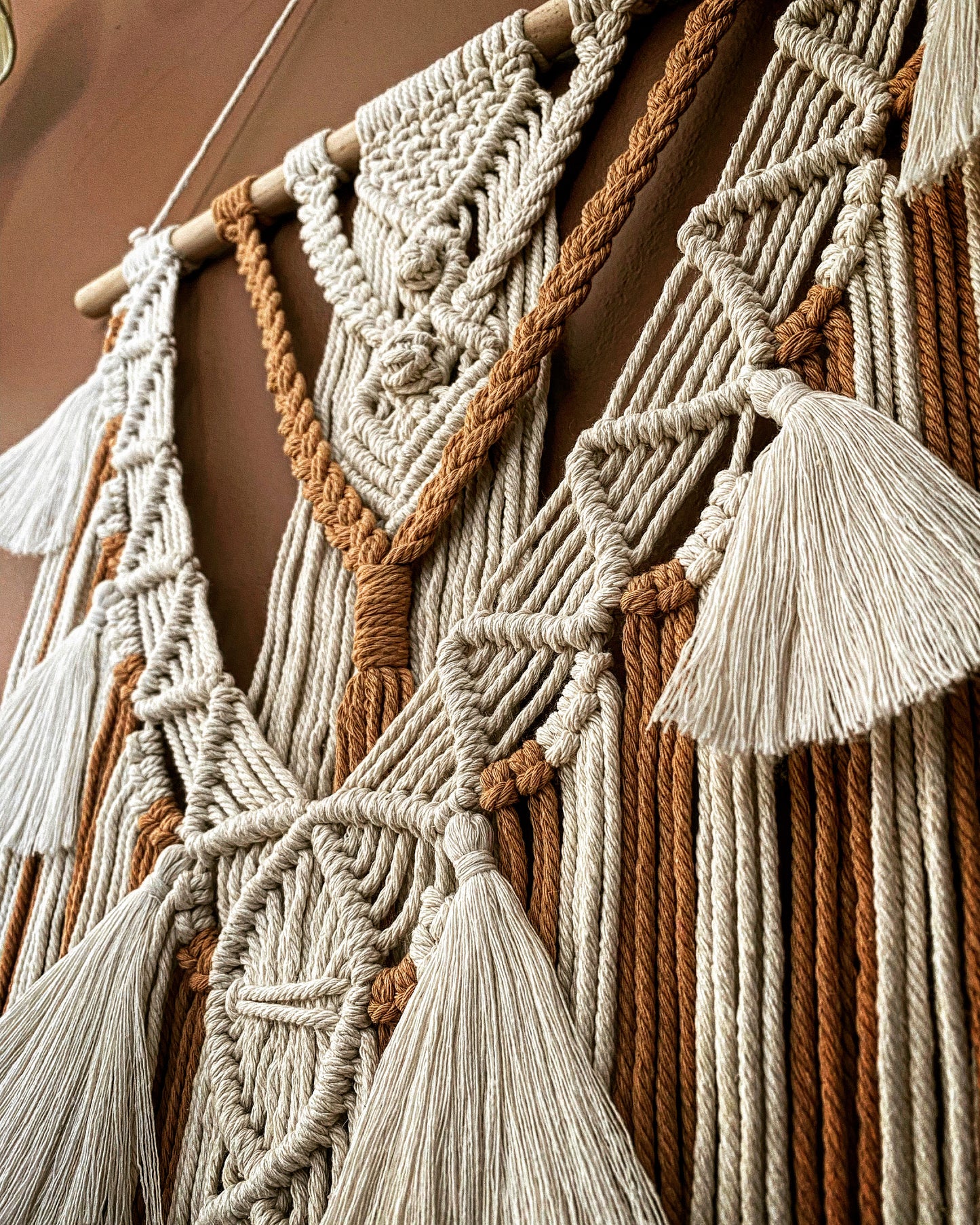 Marglita Macramé vegghengi