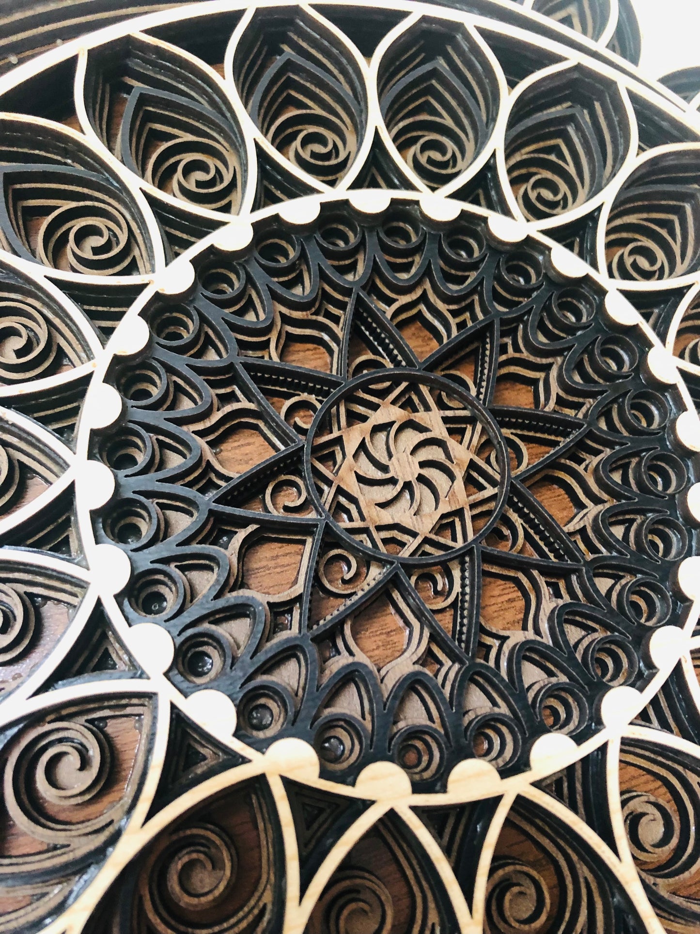 Mandala vegghengi "Myrkvi"