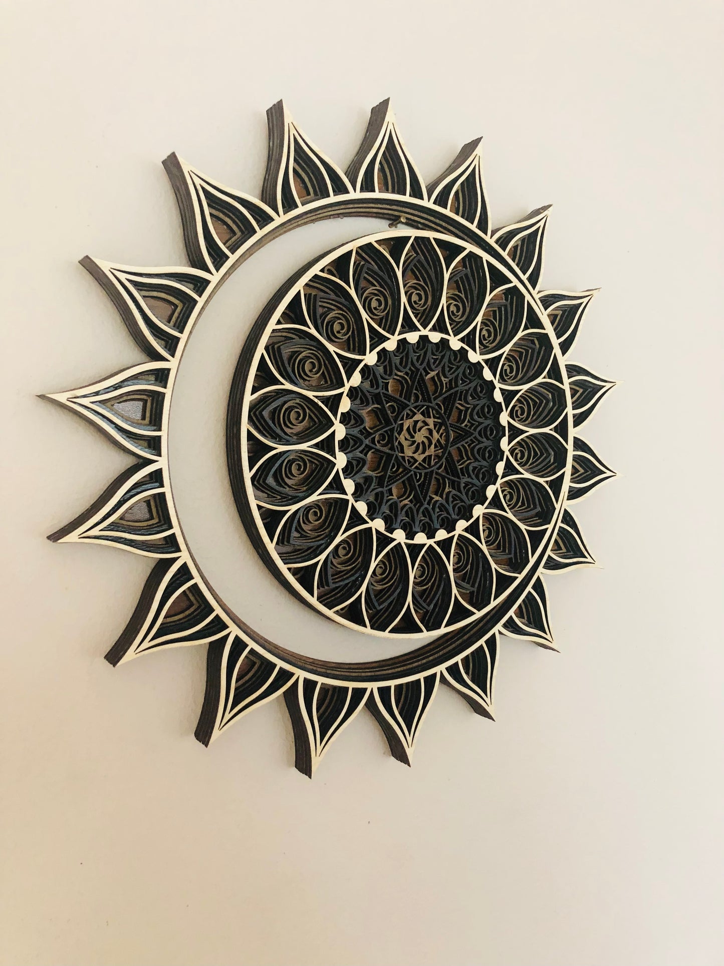 Mandala vegghengi "Myrkvi"