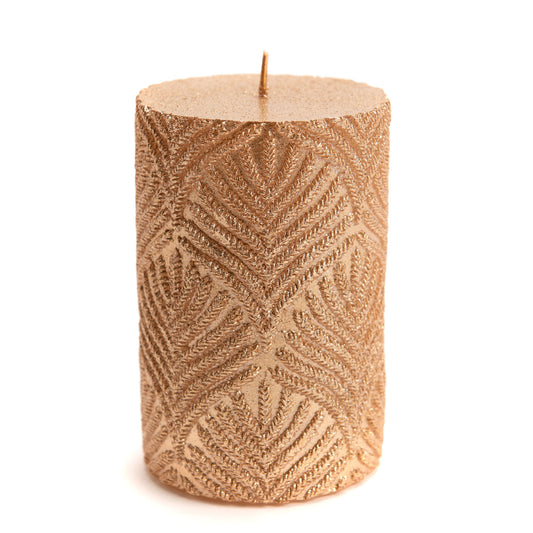 Decorative candle "Bougie Gold"