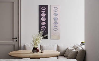 Handmade tapestry "Moonphases"