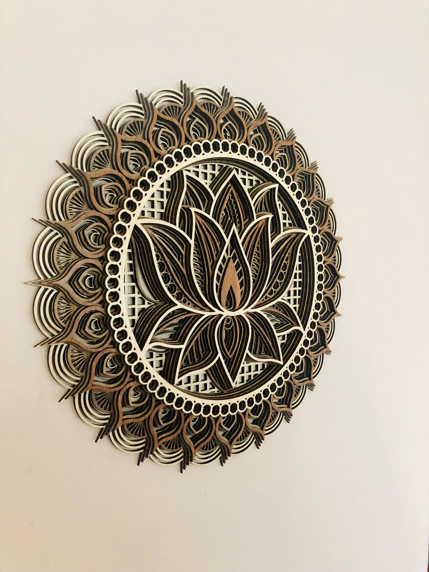 Mandala vegghengi "Lotus"