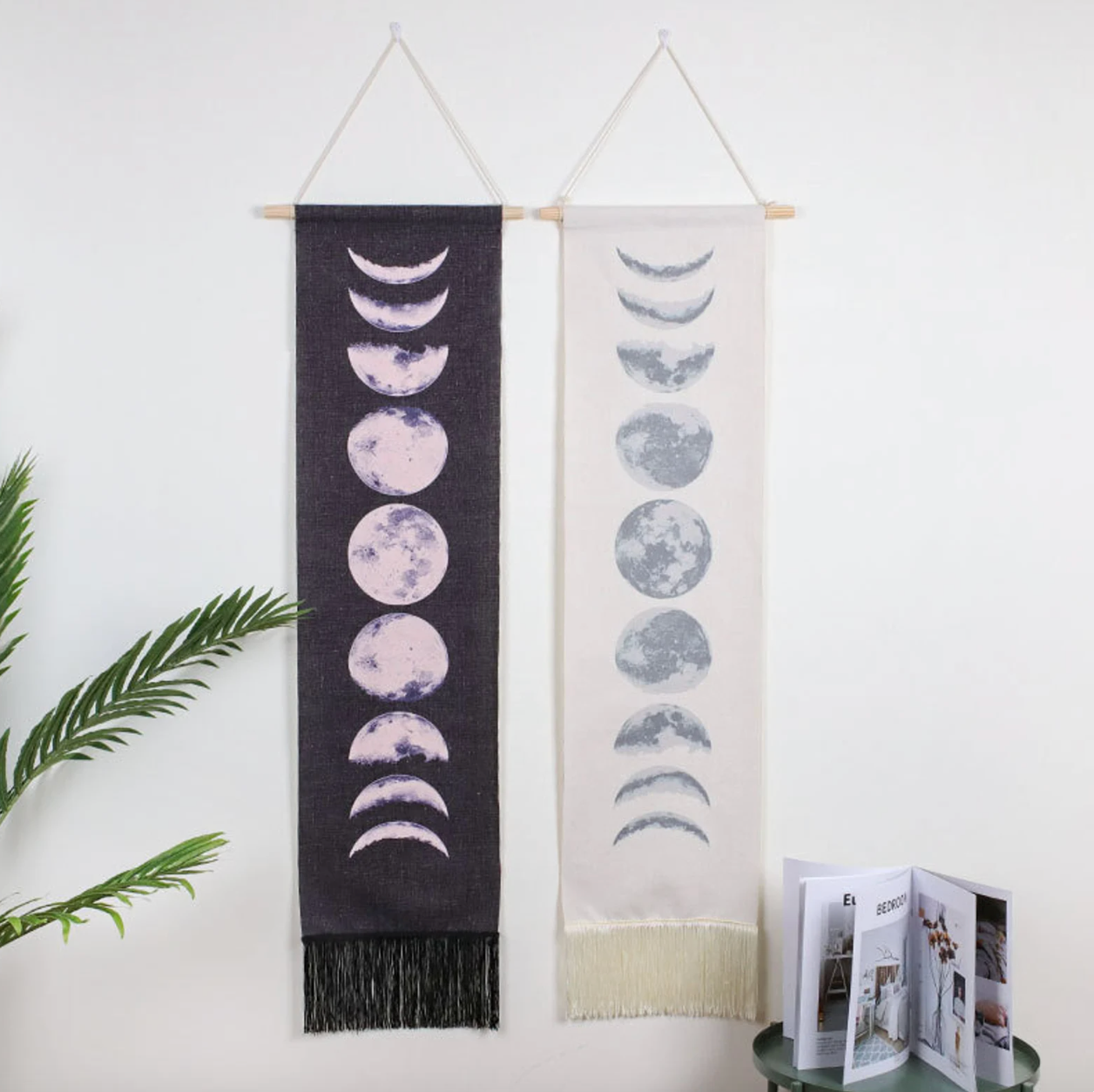 Handmade tapestry "Moonphases"