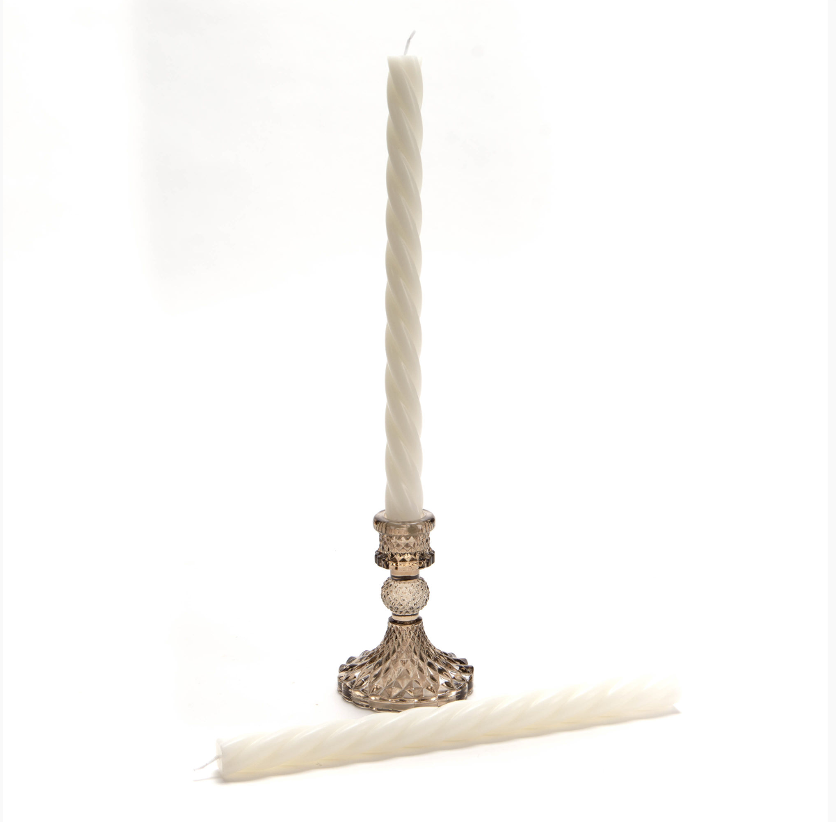 Long twisted candles "Chand Torsa" (2pcs)